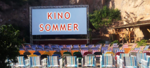 Kino Sommer Felsenbühne Saalekiez mit Luchs-Kino